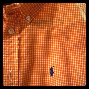 Boys long sleeve button up shirt